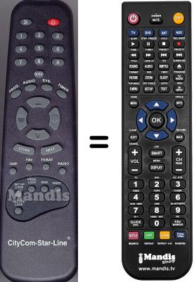 Telecomando equivalente WHV3292W