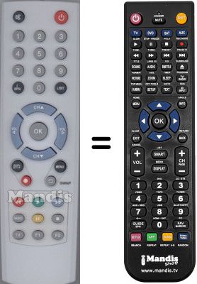 Telecomando equivalente WHV15293W