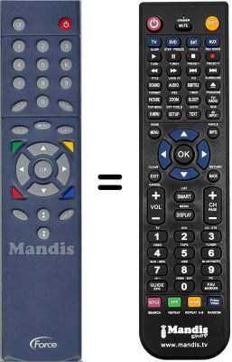 Telecomando equivalente WHV3303W