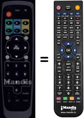 Telecomando equivalente WHV3110W