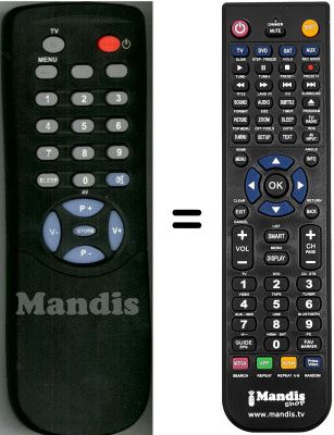 Telecomando equivalente WHV3280W
