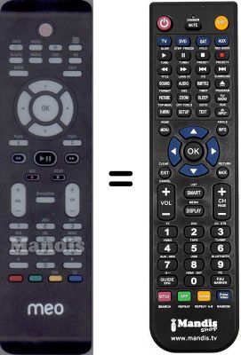 Telecomando equivalente WHV15094W