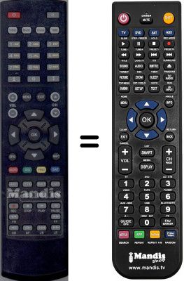 Telecomando equivalente WHV15776W