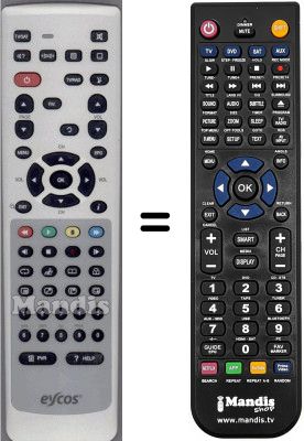 Telecomando equivalente WHV3393W