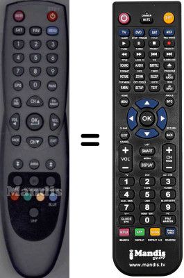 Telecomando equivalente SUNNY WHV3184W