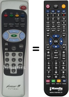 Telecomando equivalente WHV3371W