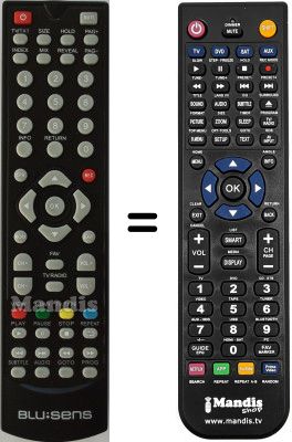 Telecomando equivalente Blusens HVS53075