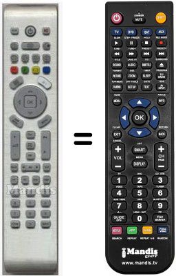 Telecomando equivalente Twfvision HVS54004