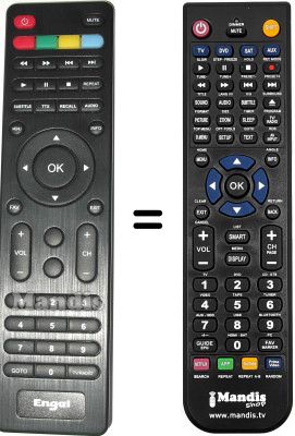 Telecomando equivalente HVS53489