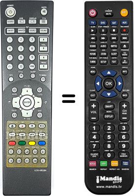 Telecomando equivalente DMTech HVS54879