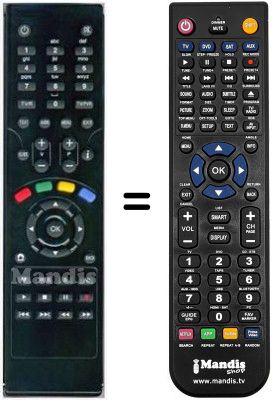 Telecomando equivalente HVS53469