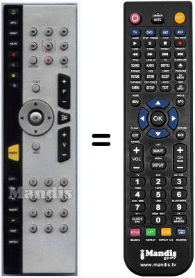 Telecomando equivalente HVS53386