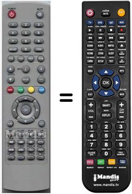 Telecomando equivalente HVS53251