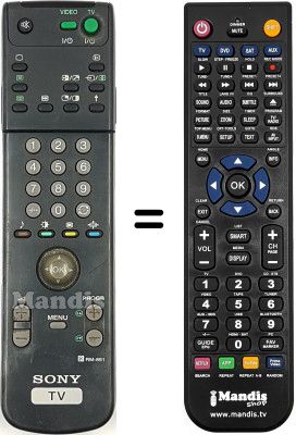 Telecomando equivalente Sony WHV7898