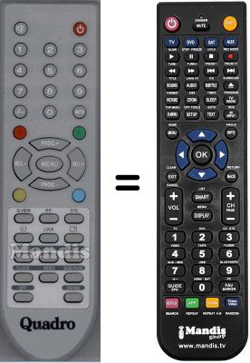 Telecomando equivalente WHV3988