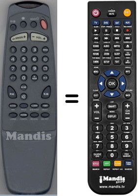 Telecomando equivalente WHV3976