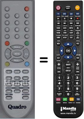 Telecomando equivalente WHV3989
