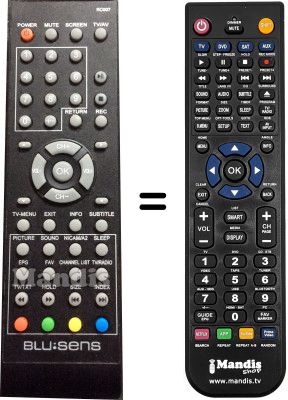 Telecomando equivalente WHV14323