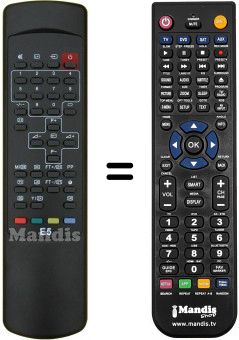 Telecomando equivalente SEC0546 Telecomando equivalente SEC0546