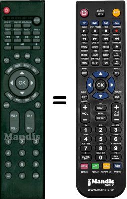 Telecomando equivalente WHV12322