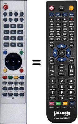 Telecomando equivalente WHV15990