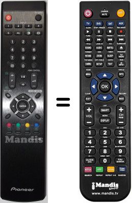 Telecomando equivalente Pioneer WHV15635