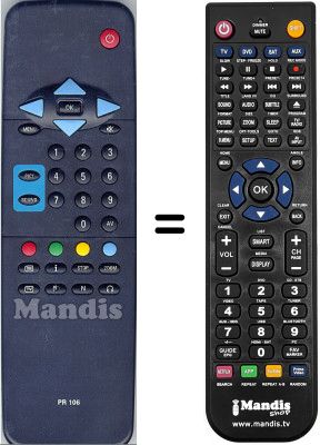 Telecomando equivalente WHV5397