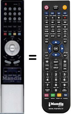 Telecomando equivalente WHV3975