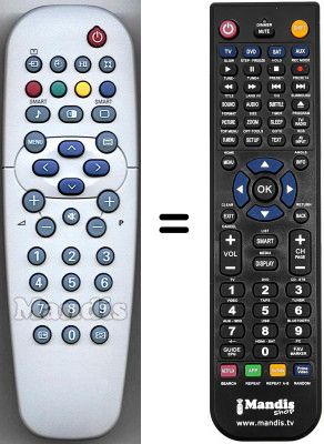 Telecomando equivalente Philips WHV15719