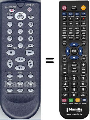 Telecomando equivalente WHV5915