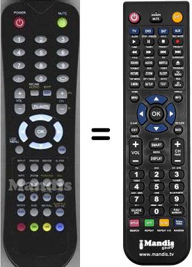 Telecomando equivalente WHV14528