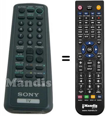 Telecomando equivalente Sony SEC2484