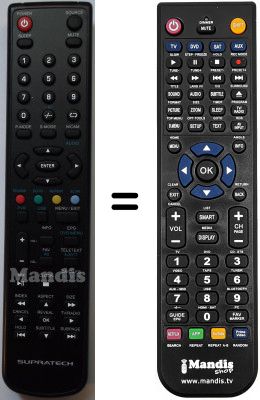 Telecomando equivalente Supratech SEC12348