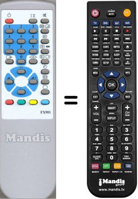 Telecomando equivalente WHV3384