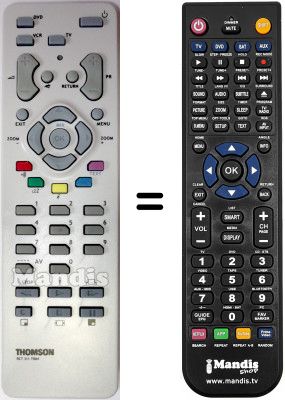 Telecomando equivalente Thomson WHV3437