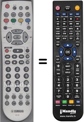 Telecomando equivalente Yamaha WHV3422