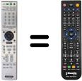 Telecomando equivalente Sony RM-ADP009